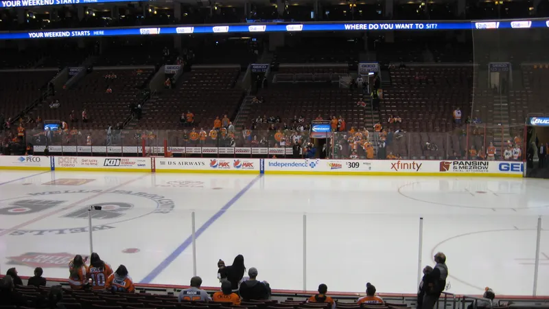 Flyers home ice — archive photo, 2014